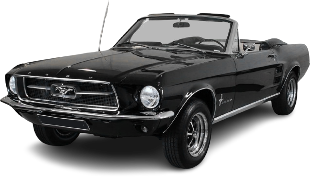 Ford Mustang Black - 60s